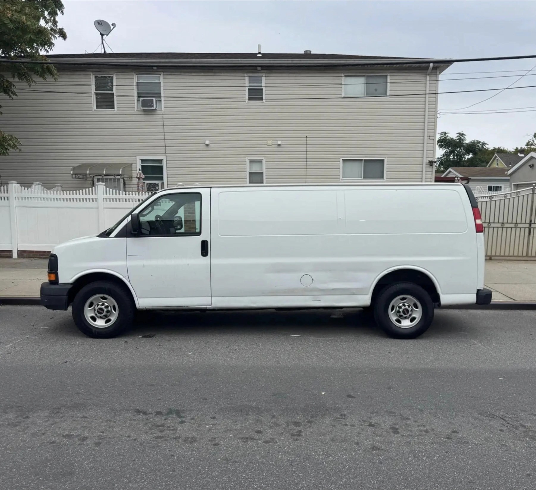 Perfect Touch delivery van on a New York City street